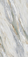 Close-up of marble with gray and beige veining