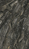 "Dark grey/black digital marble texture with dramatic swirling grey, white, and gold/brown veins."