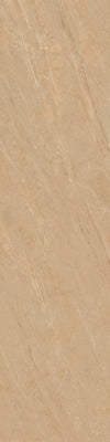 "Warm beige digital marble texture with subtle flowing lighter veins, extra-long 1x4m format."