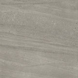 "Mid-grey layered sandstone digital texture with granular appearance and flowing horizontal striations."