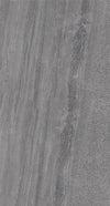 "Dark grey digital sandstone texture with prominent lighter central vein and diagonal striations."